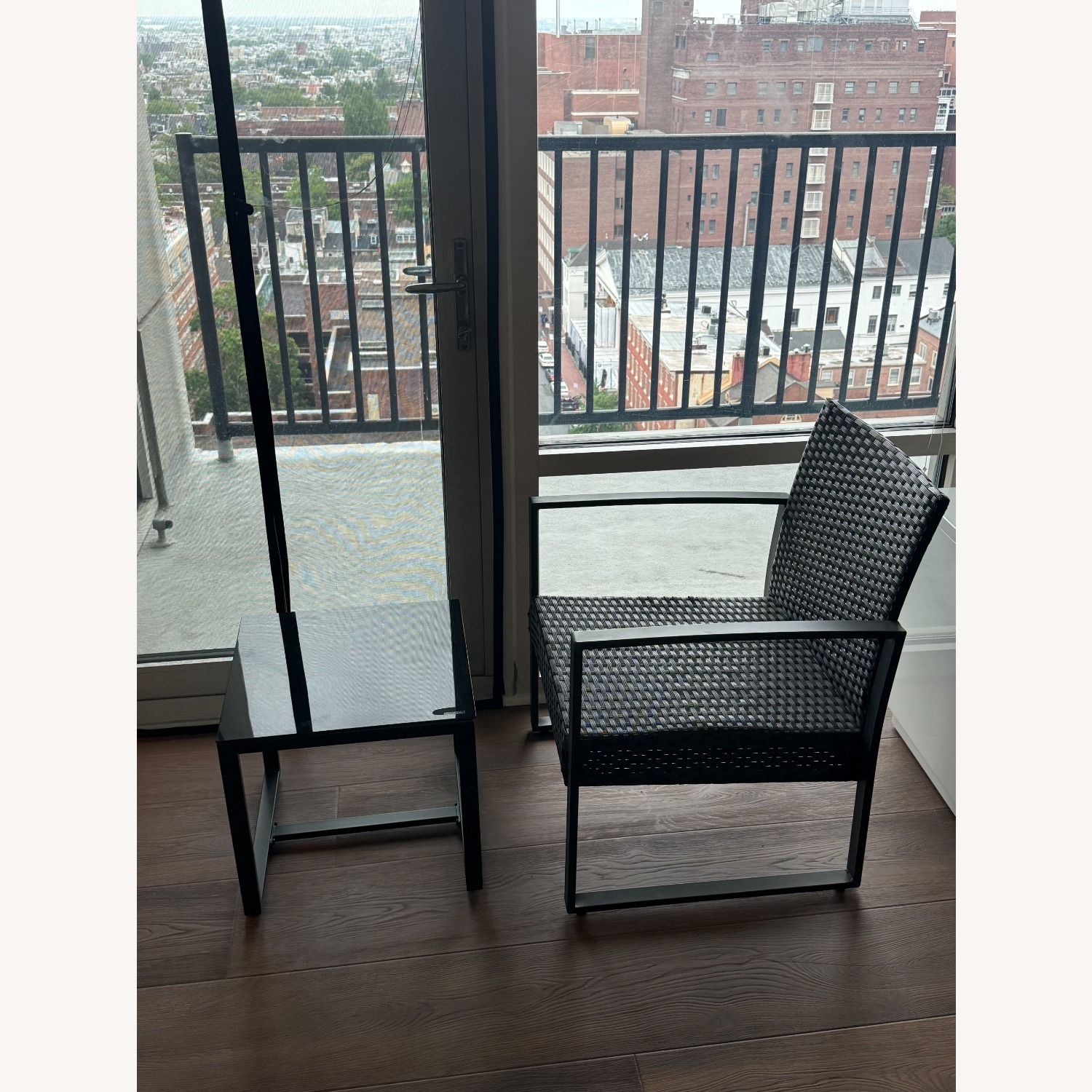 Bed Bath & Beyond 3 Pieces Patio Set Chairs with Table - image-3