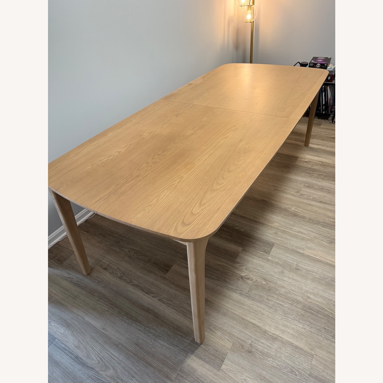 Article Plumas White Oak Extendable Dining Table  - image-1