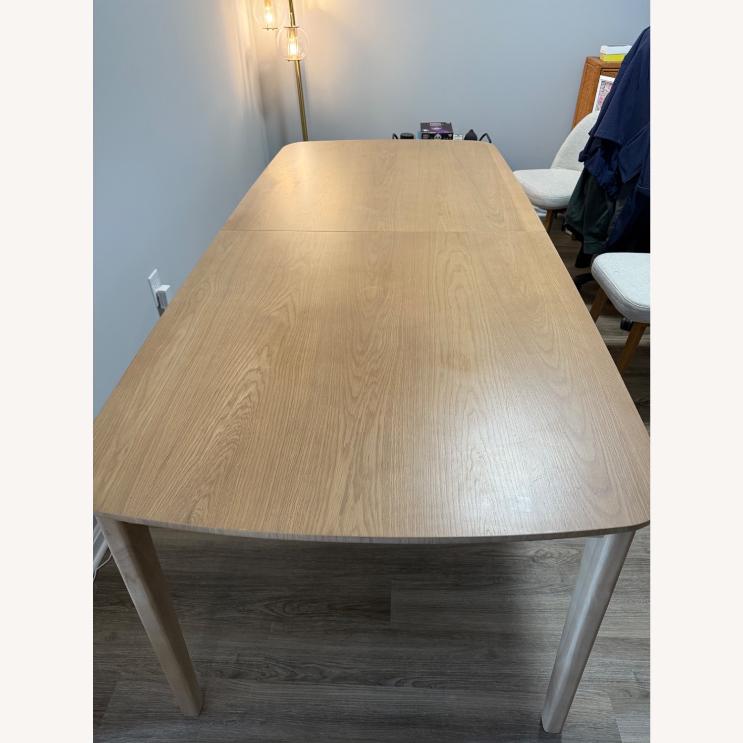 Article Plumas White Oak Extendable Dining Table  - image-2