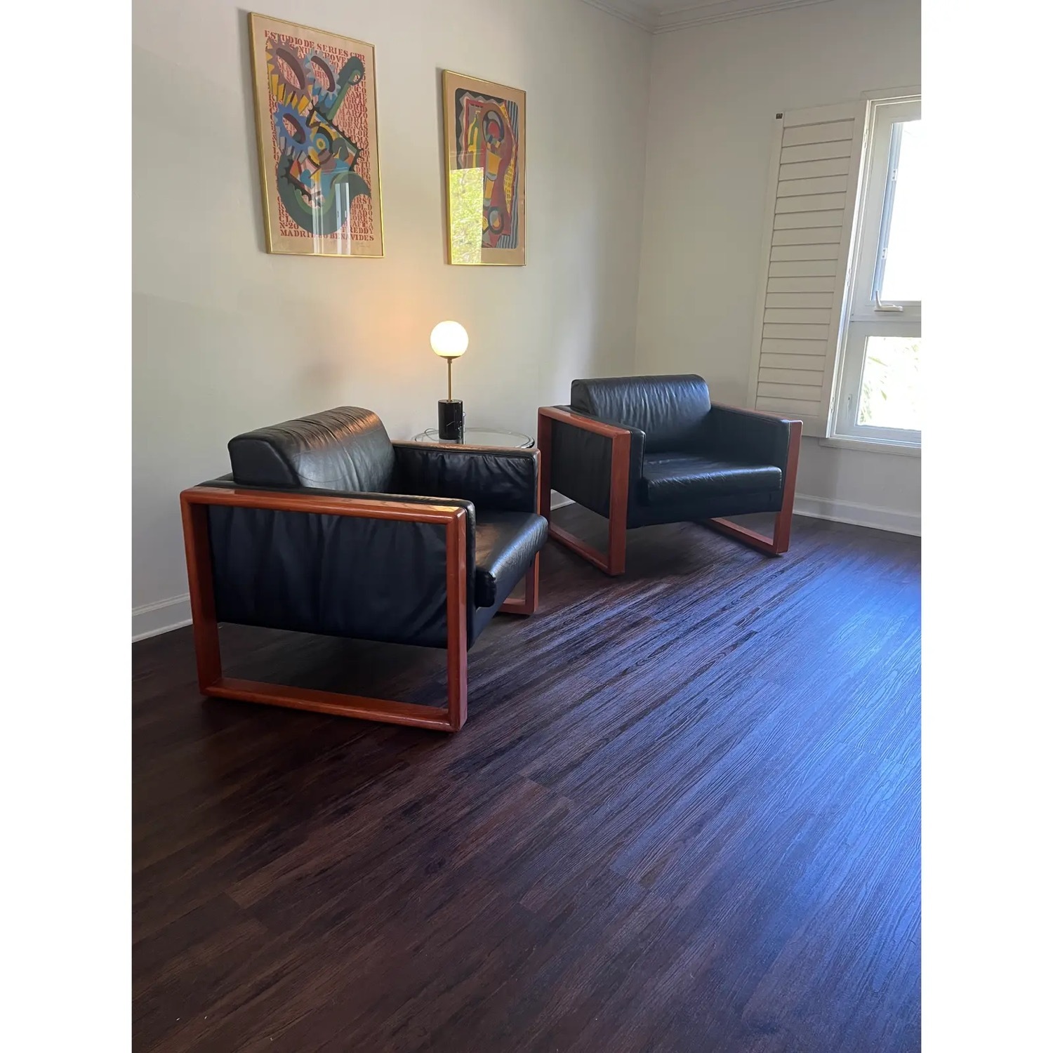 Brayton int. Lounge Leather Armchairs Knoll - image-2