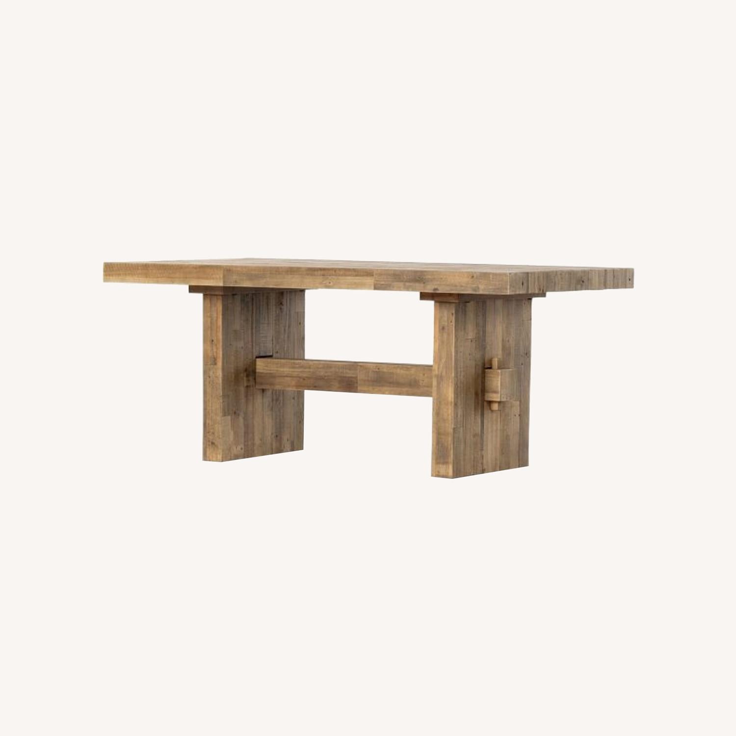 West Elm Emmerson Reclaimed wood Dining Table & Bench  - image-0
