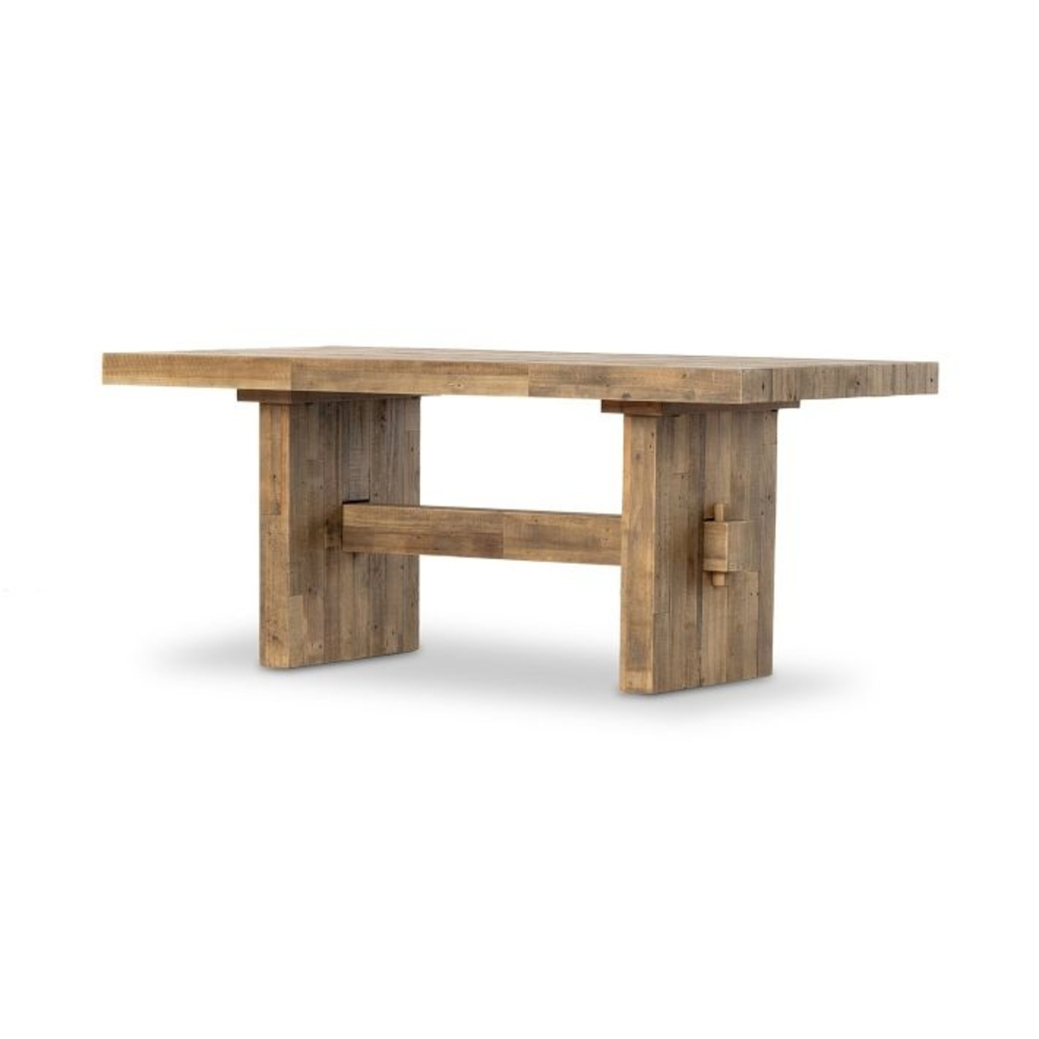 West Elm Emmerson Reclaimed wood Dining Table & Bench  - image-5