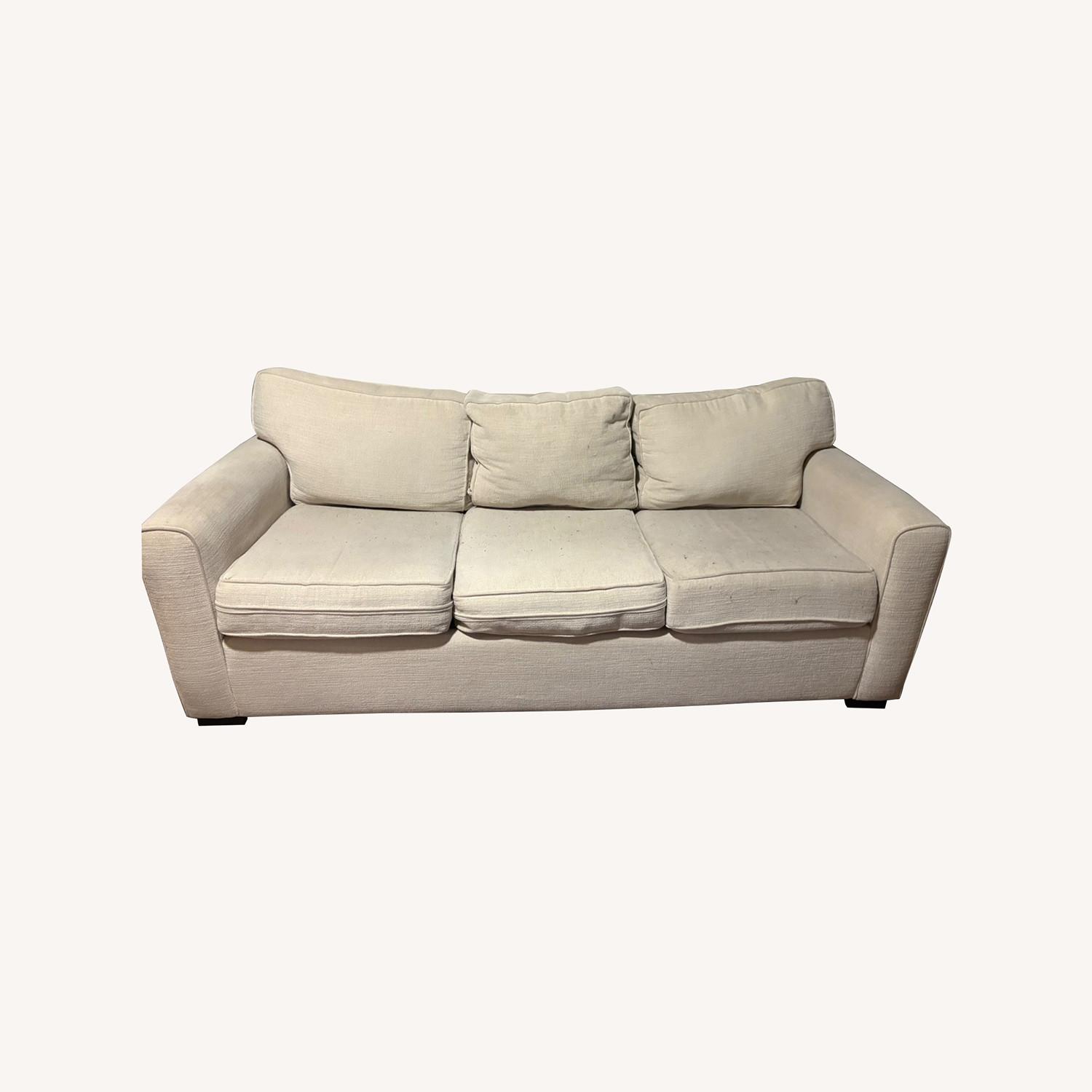 Living Spaces Sofa - image-0