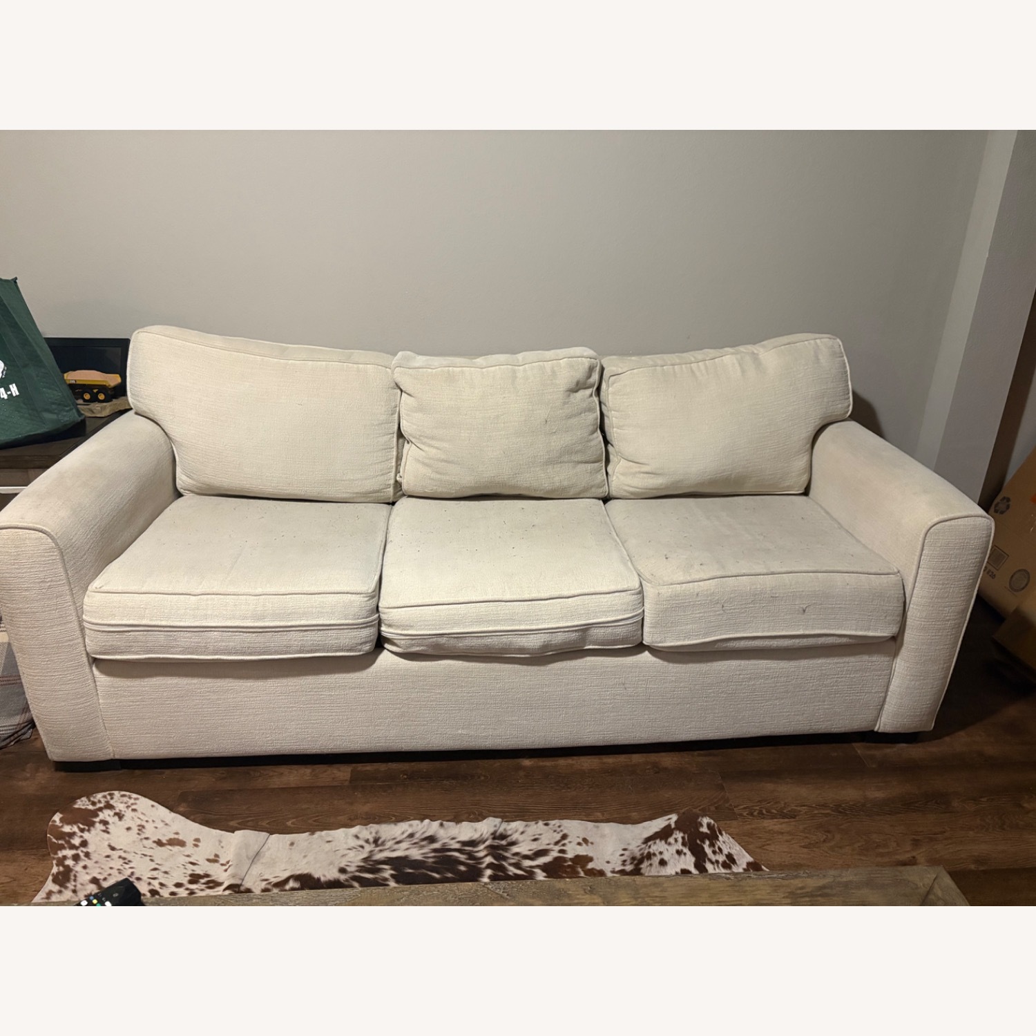 Living Spaces Sofa - image-1