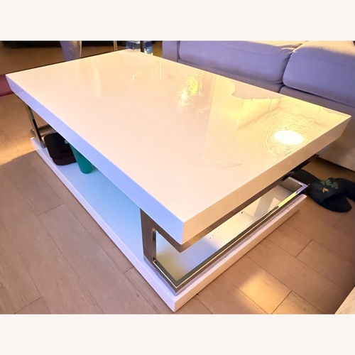 Used Coffee Table with 2 Side Tables for sale on AptDeco