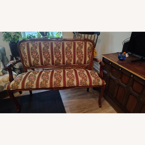 Used Coaster Fine Reproduction of Louis XV Style Settee for sale on AptDeco