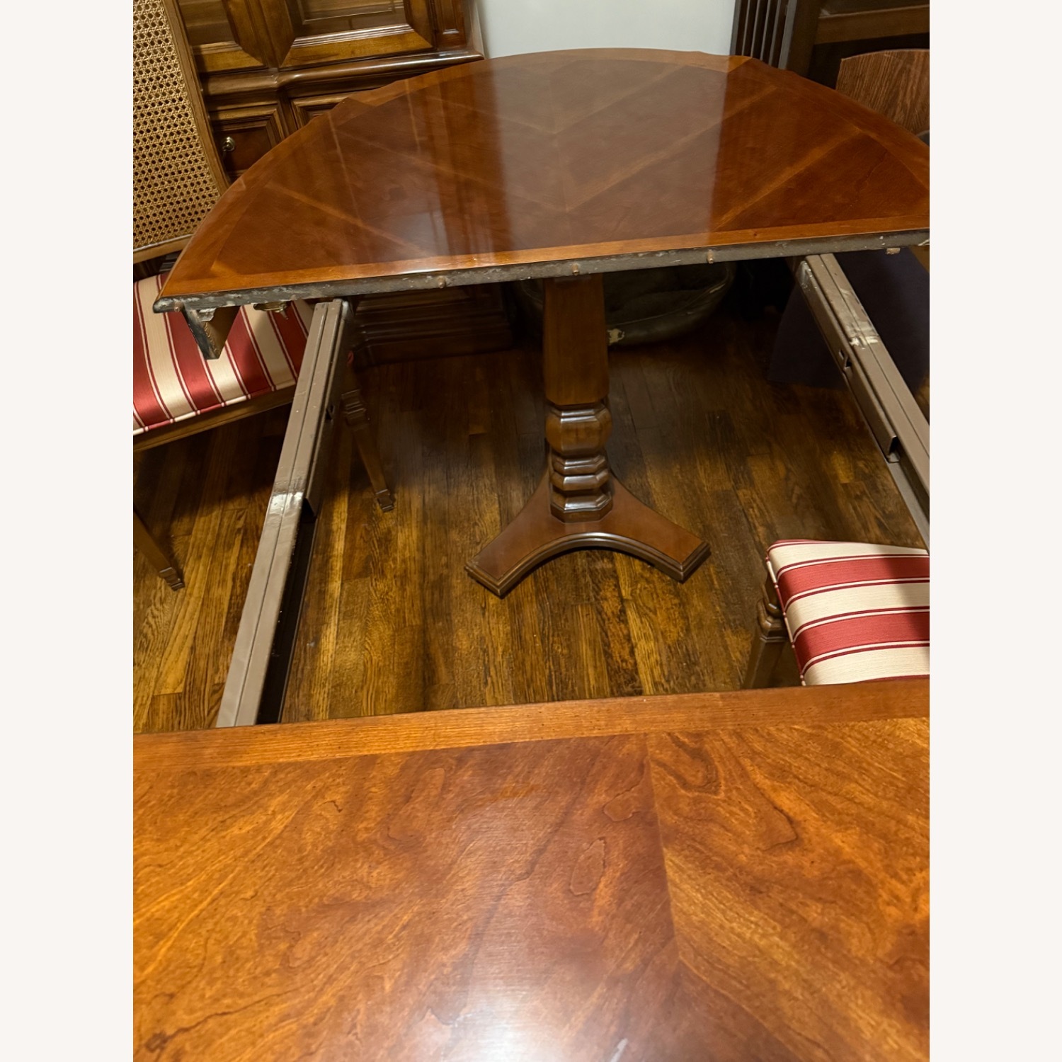 Wood Expanding Dining Room Table  - image-14