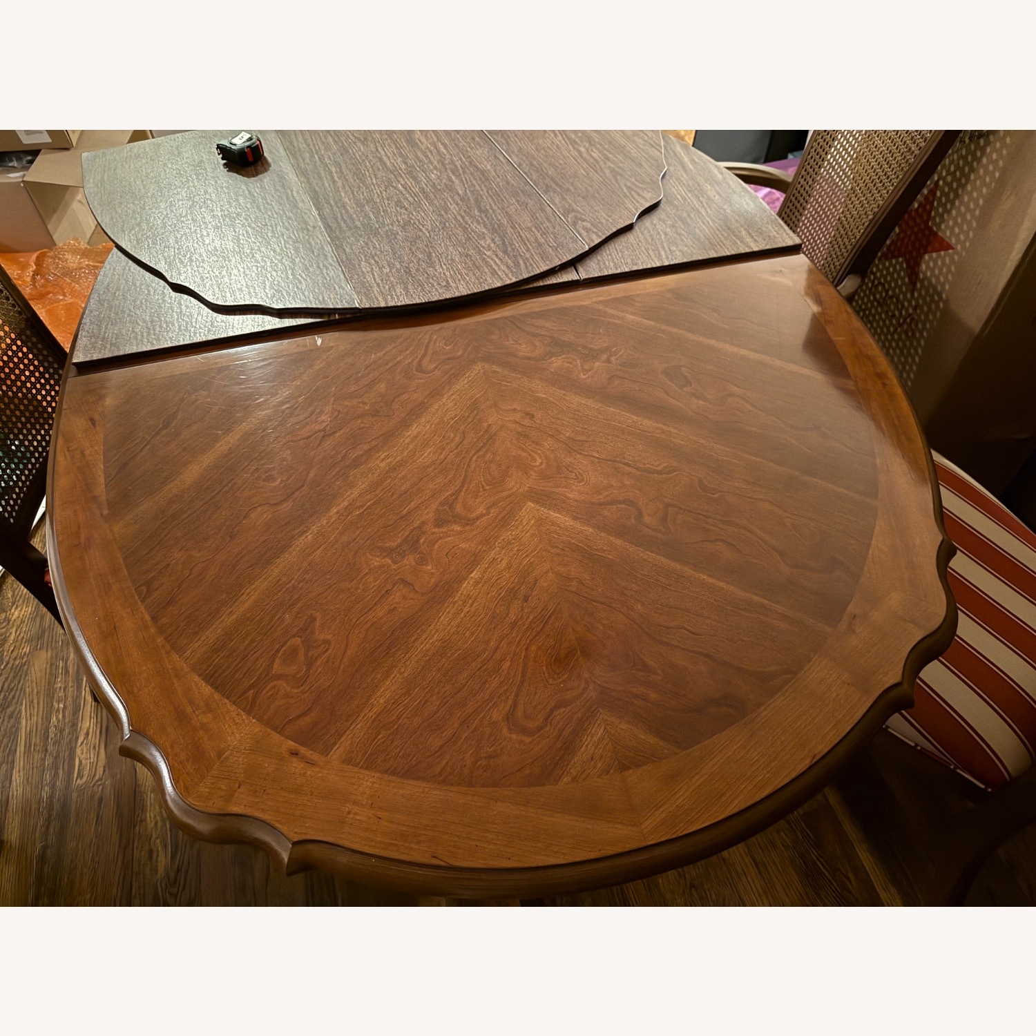 Wood Expanding Dining Room Table  - image-3