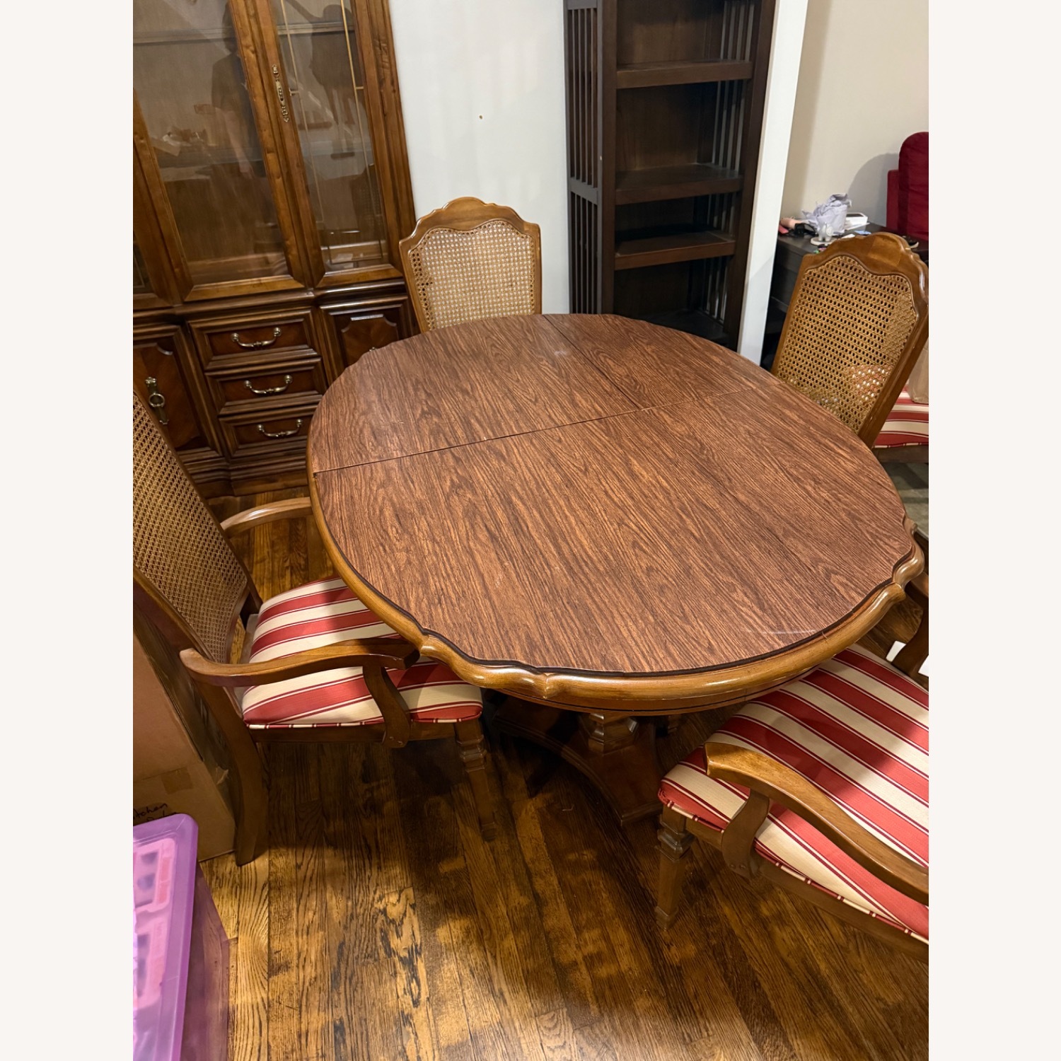 Wood Expanding Dining Room Table  - image-2