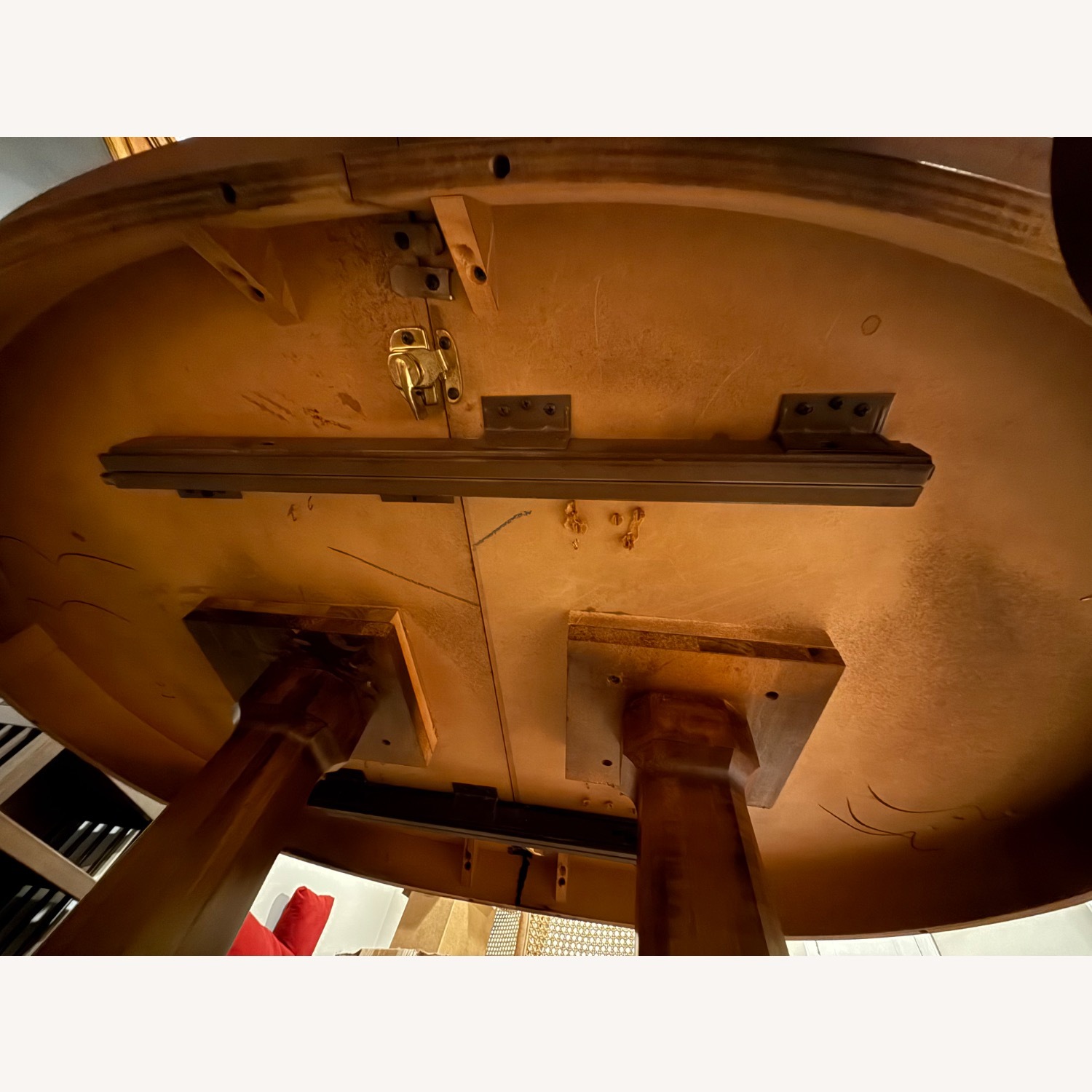 Wood Expanding Dining Room Table  - image-8