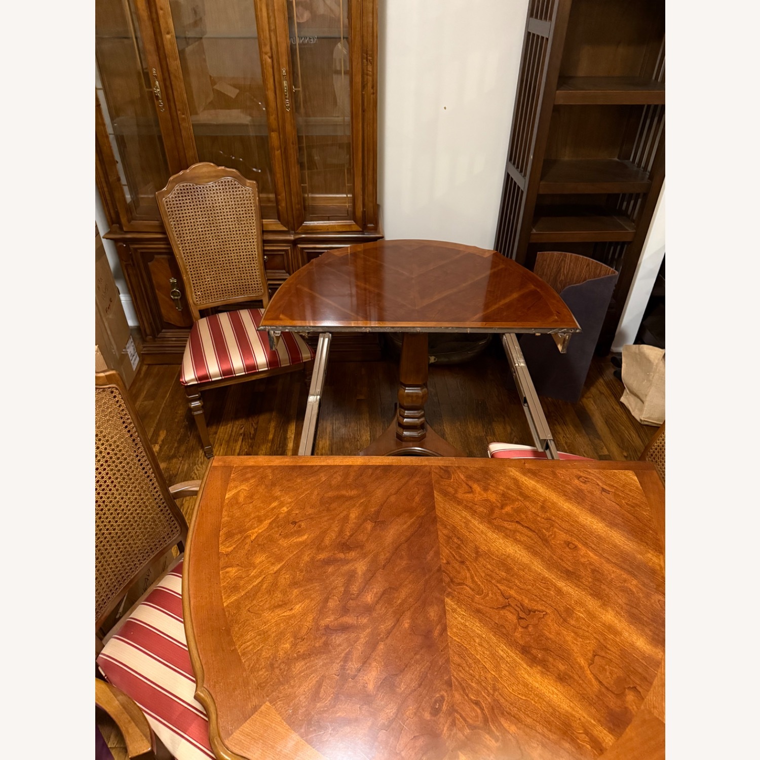 Wood Expanding Dining Room Table  - image-13