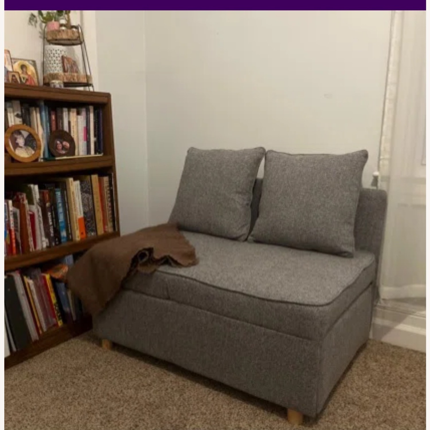 Wayfair Heron 71"  2 Seat Sleeper Sofa Lounge Chair  - image-4