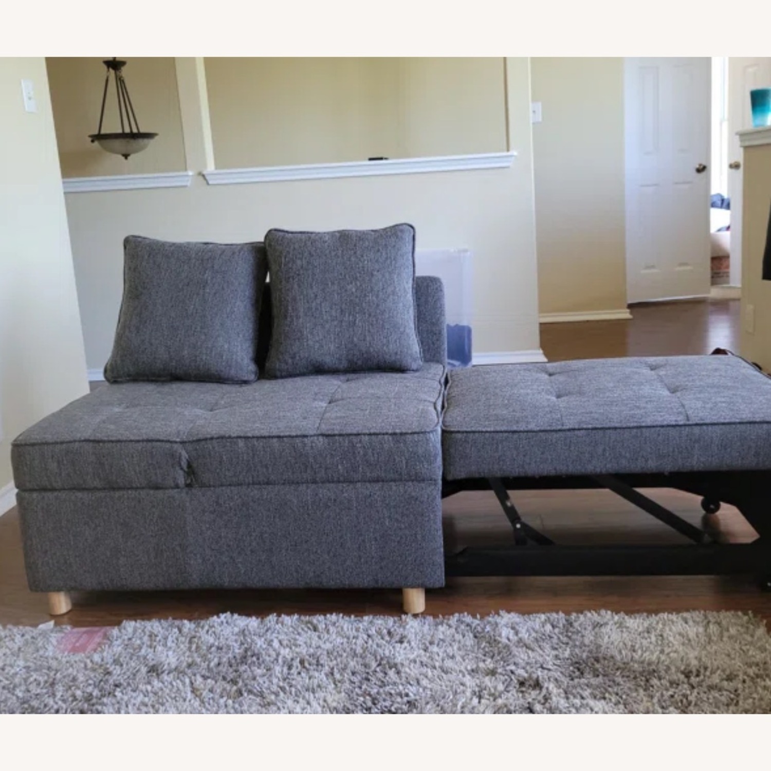 Wayfair Heron 71"  2 Seat Sleeper Sofa Lounge Chair  - image-3