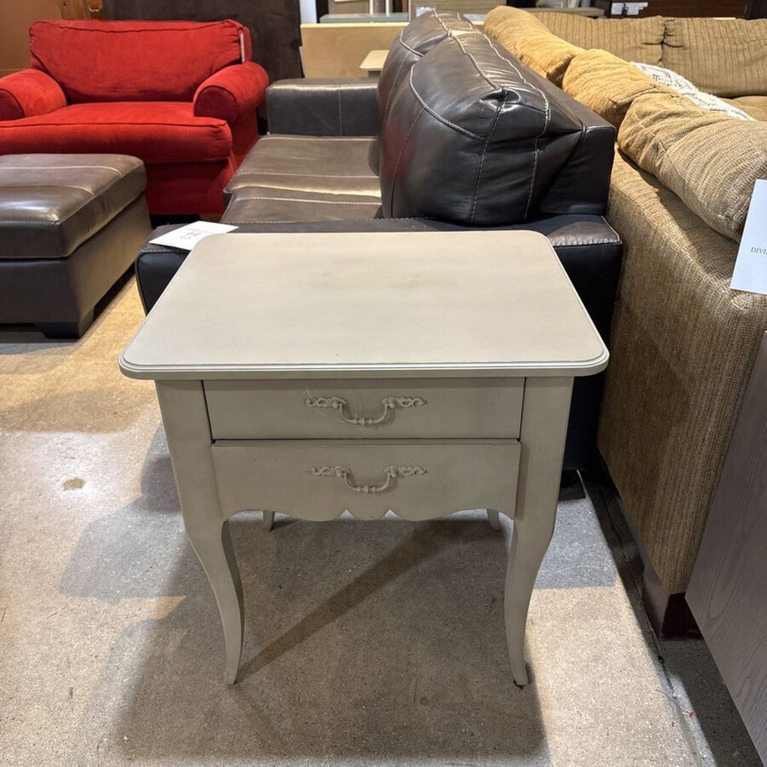 Ethan Allen French Country 2-Drawer Nightstand - image-1