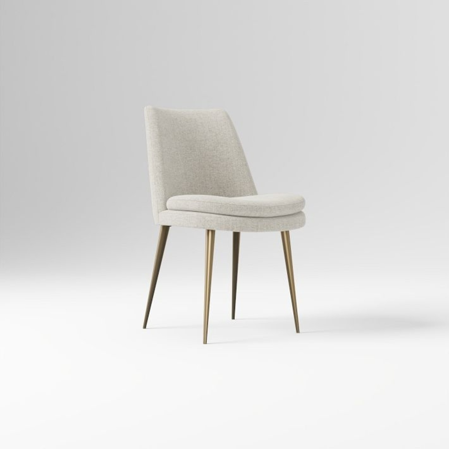 West Elm Finley Chairs Gray - image-4