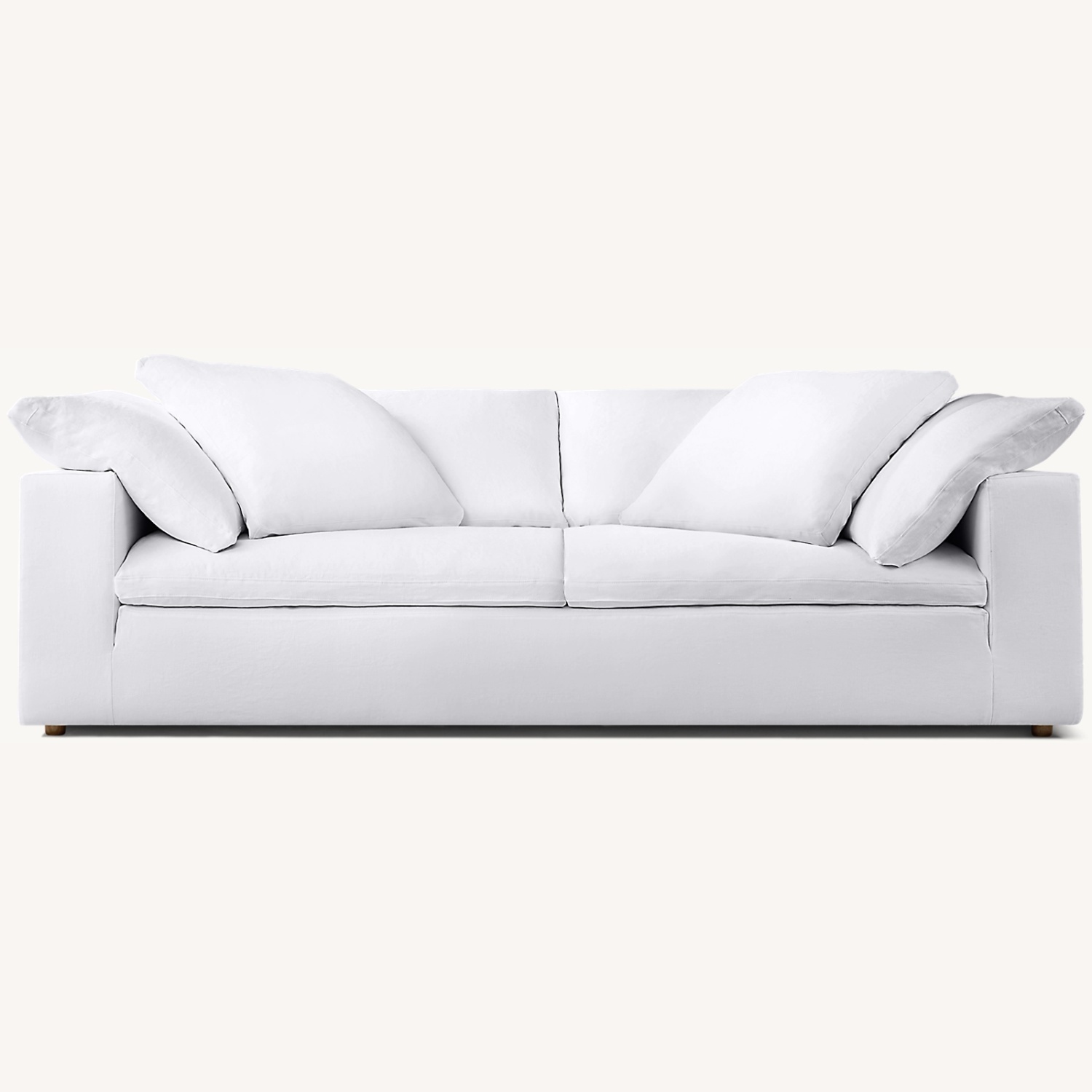 Restoration Hardware 9' Cloud Lux Sofa - image-0