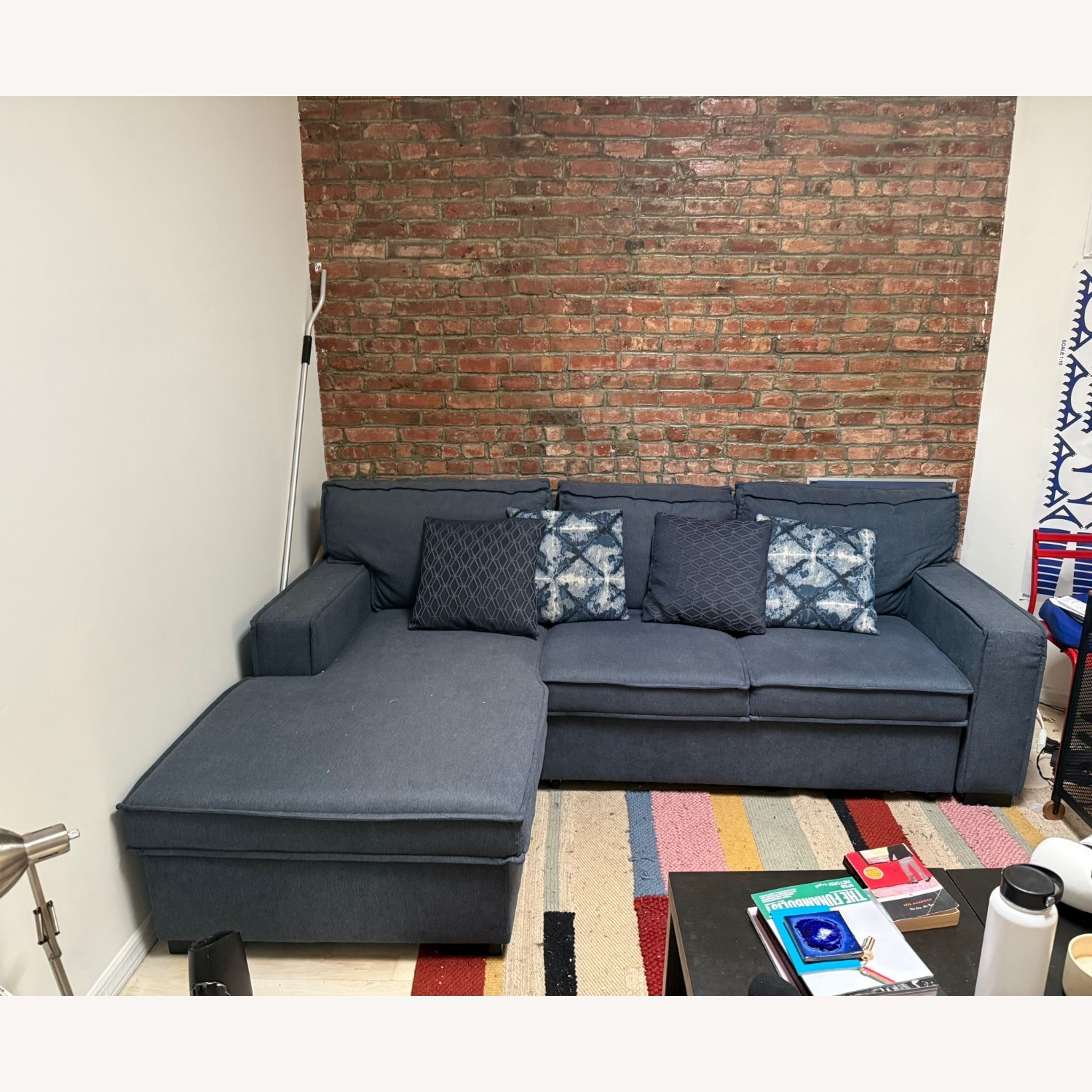 Playmax Denim 94'' 2 Piece Pop-Up Sleeper - image-1