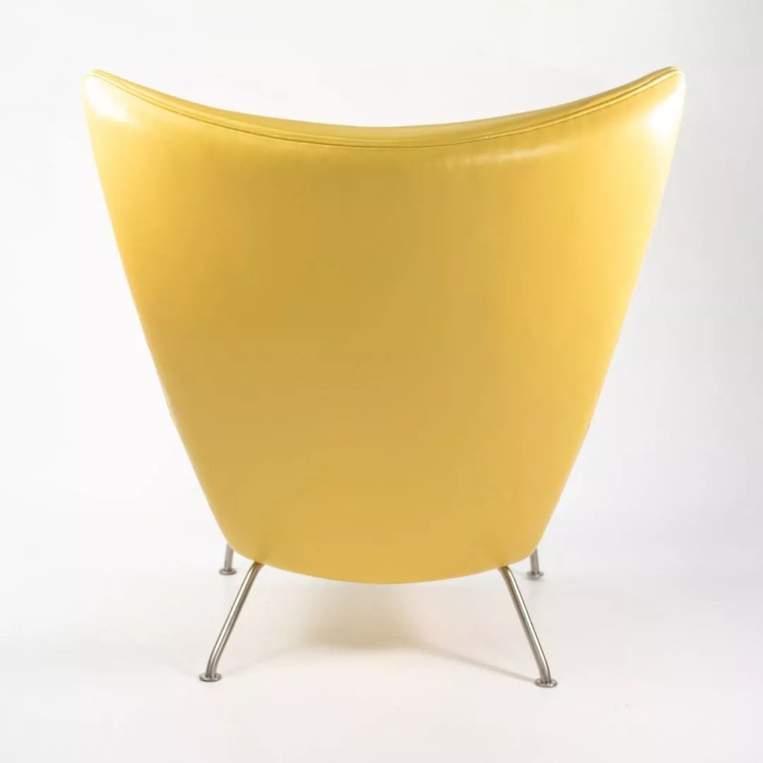 CH445 Wing Lounge Chair by Hans Wegner Yellow - image-7