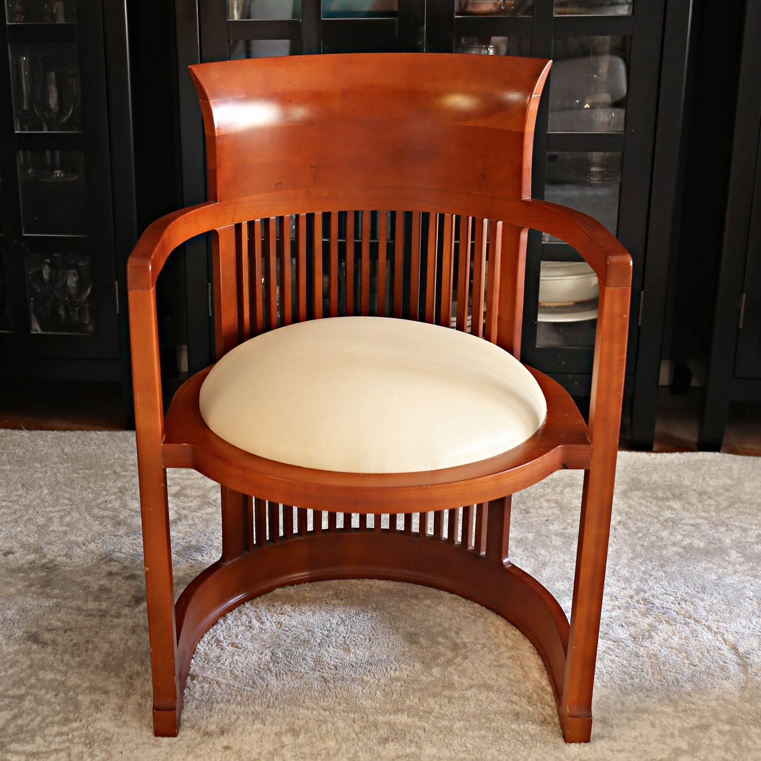 Frank Lloyd Wright Barrel Chair Reproduction - image-2