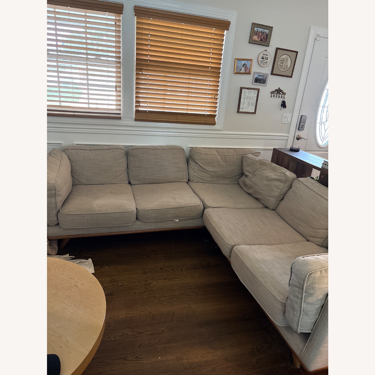 Article Timber Rain Cloud 2 Piece Corner Sectional - image-1