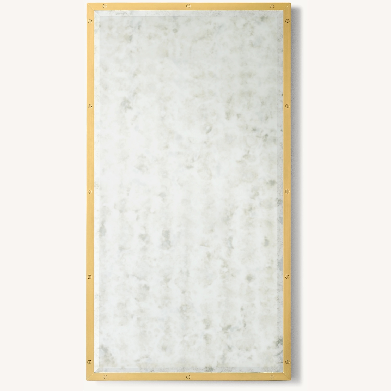 Restoration Hardware Bistro Antiqued Glass Mirror - image-0