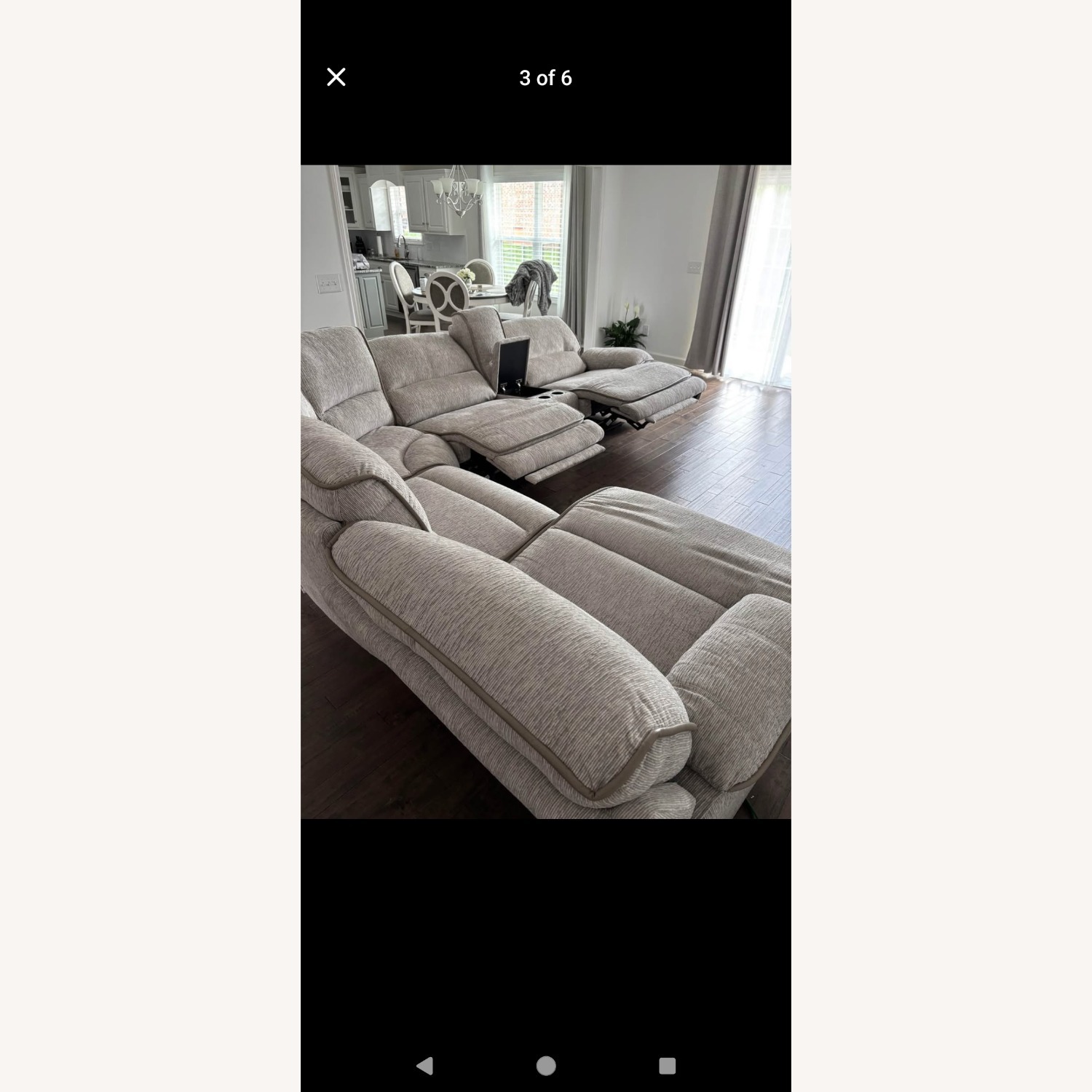 Olsen Dual-Power Reclining Sectional - image-2