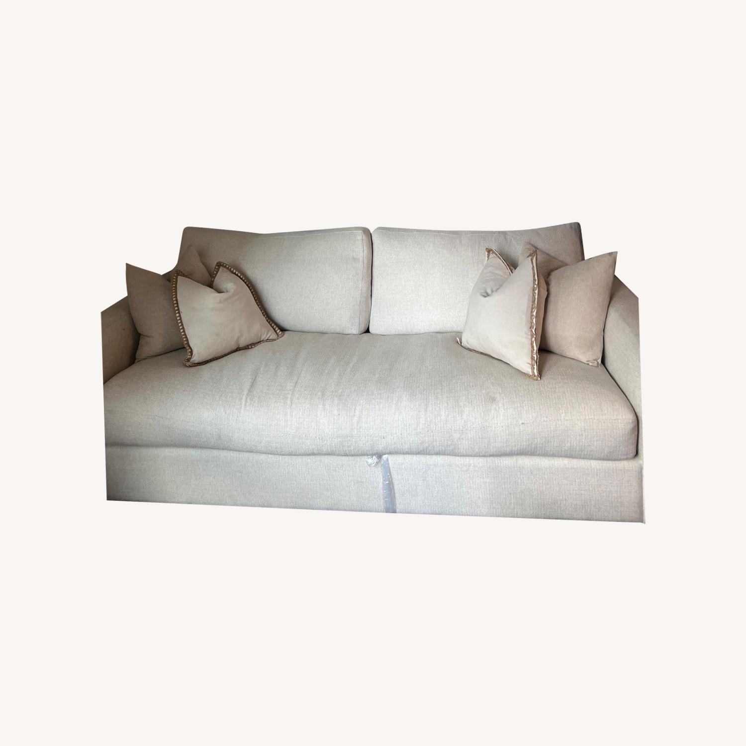 Custom Down Filled Sleeper Sofa  - image-0