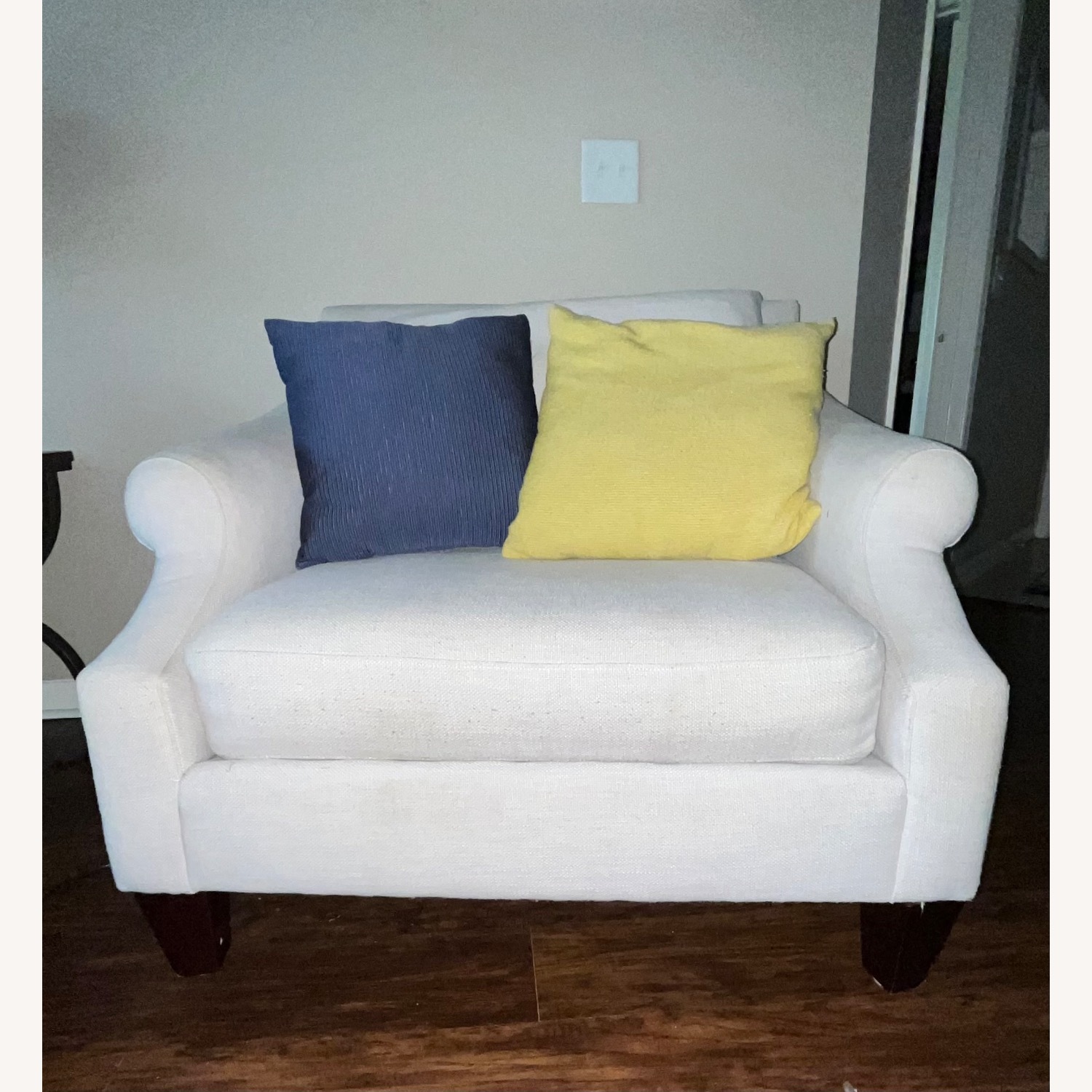 West Elm Dove White Henry Chair - image-3