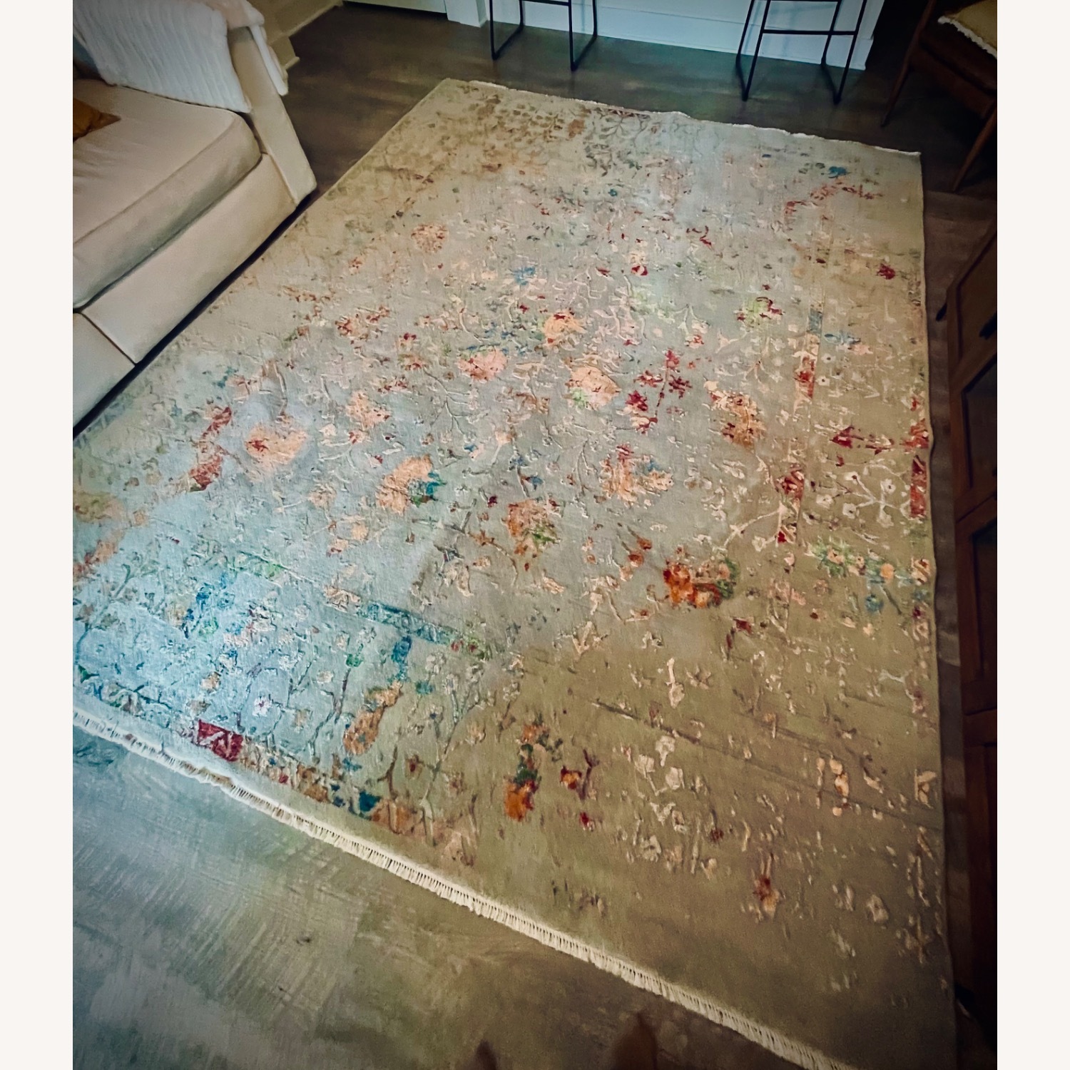 Taj Collection Wool Blend Area Rug - image-2