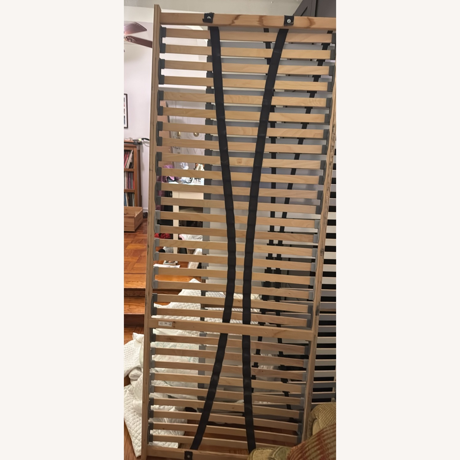 IKEA Queen Bed Frame, Oak Veneer - image-3