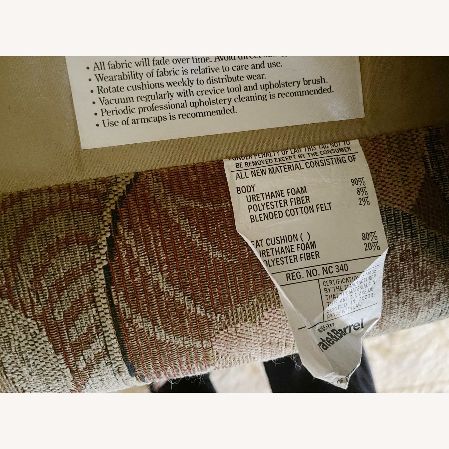 Crate & Barrel Armchair Accent Chair - image-6