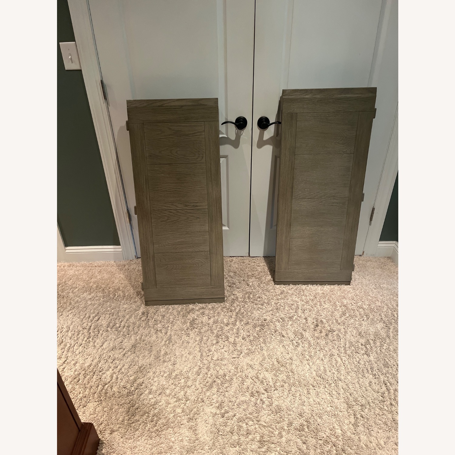 Restoration Hardware Grey Dining Table - image-4