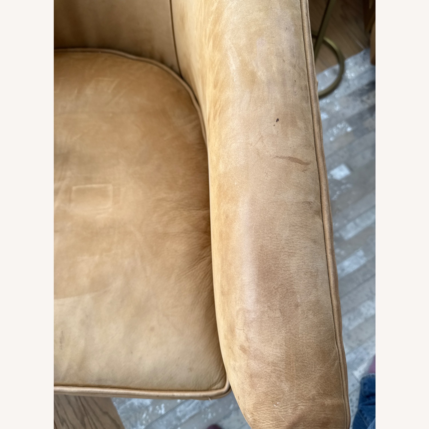 Restoration Hardware Reginald Leather Chair  - image-4