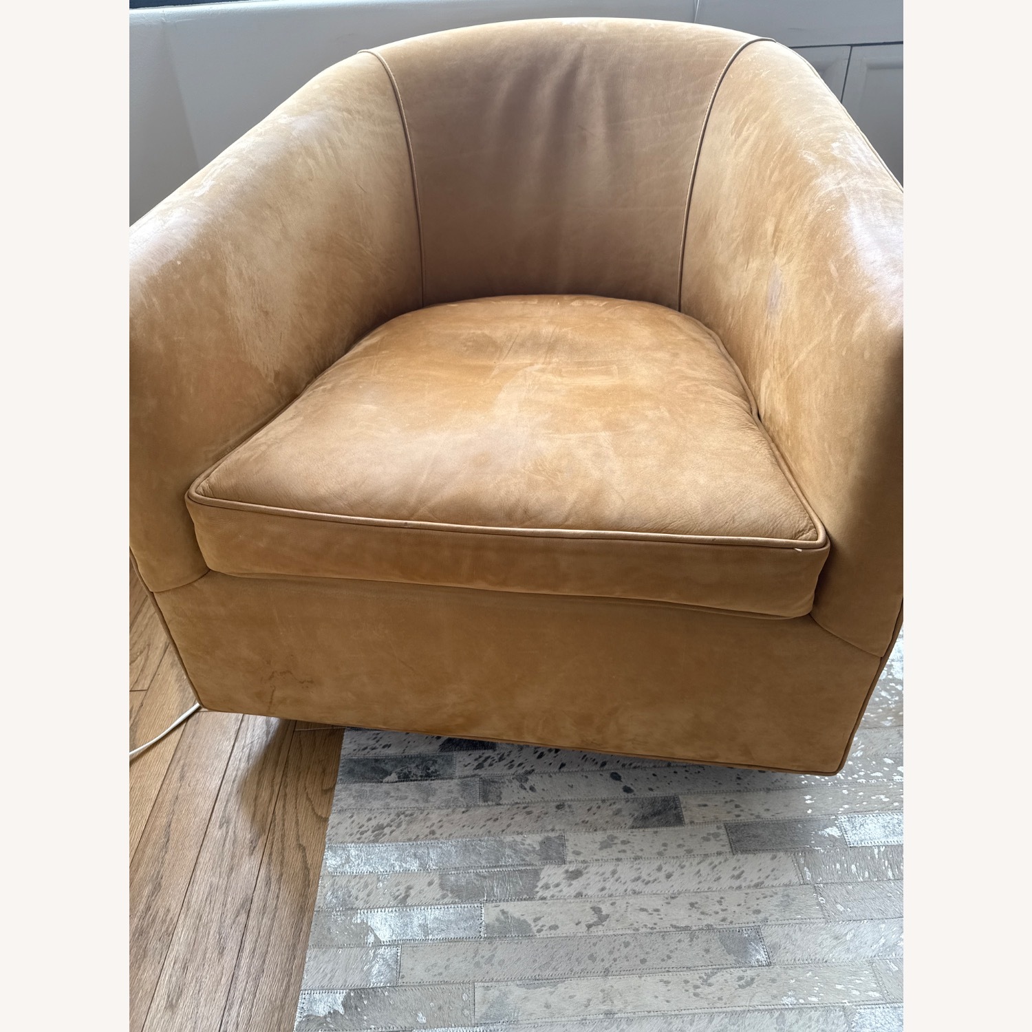 Restoration Hardware Reginald Leather Chair  - image-5
