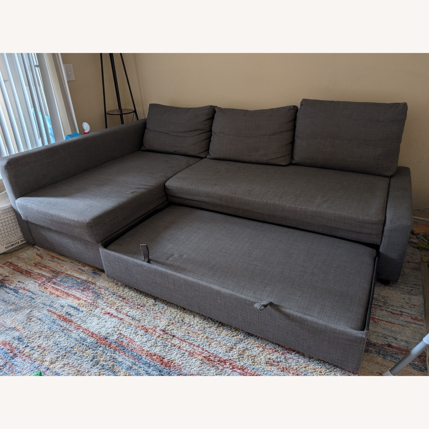 IKEA FRIHETEN Sofa Bed - image-1