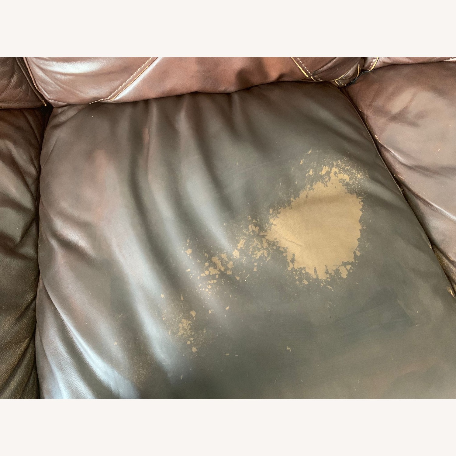 Bob's Discount Furniture Kennedy Leather Sofa - image-1