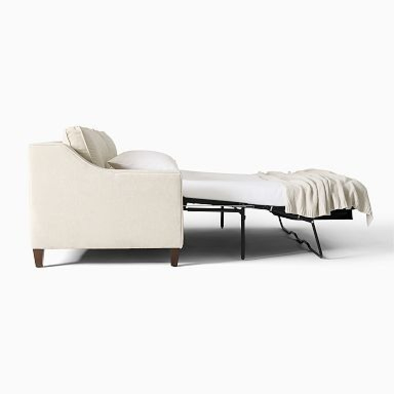 West Elm Paidge Bone Sleeper Sofa - image-5