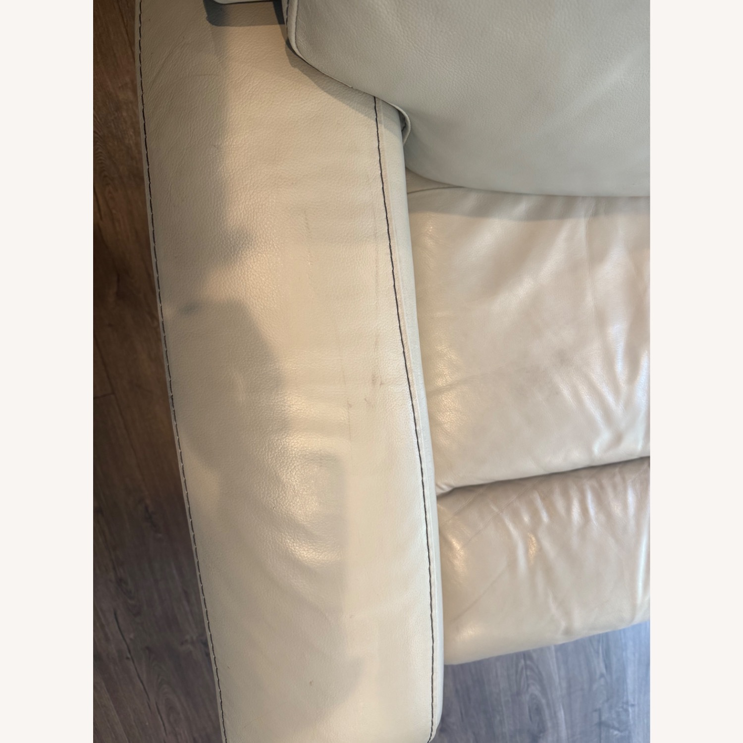 Costco Leather Sofa Power Recliner Headrest - image-6