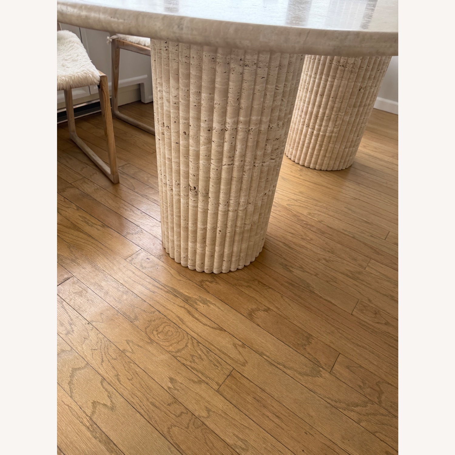 Customs Travertine Table - image-1
