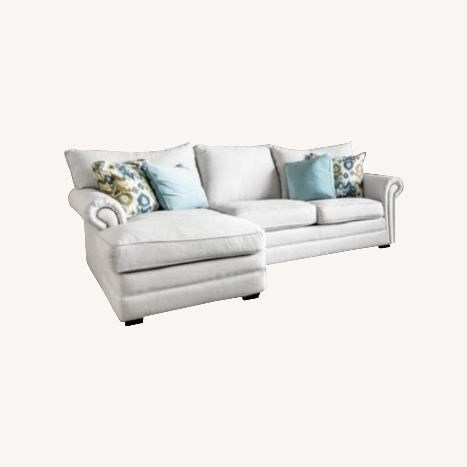 Sofa W Chaise Lounge - image-0