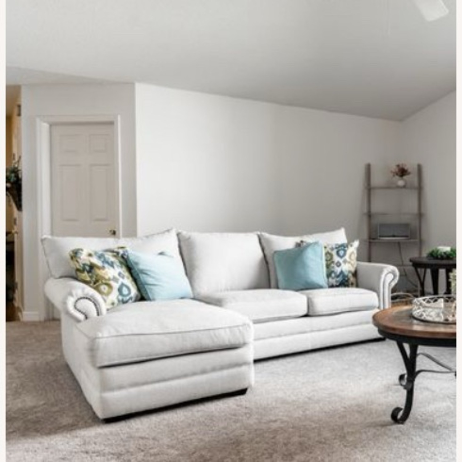 Sofa W Chaise Lounge - image-1