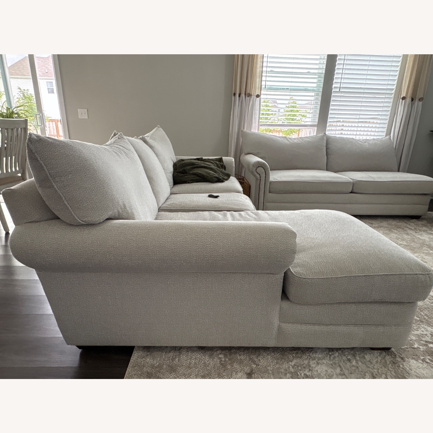 Sofa W Chaise Lounge - image-3
