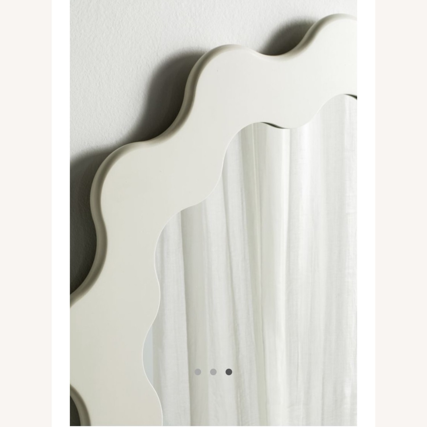 Urban Outfitters Roma Wavy Wall Mirror Floor  - image-3