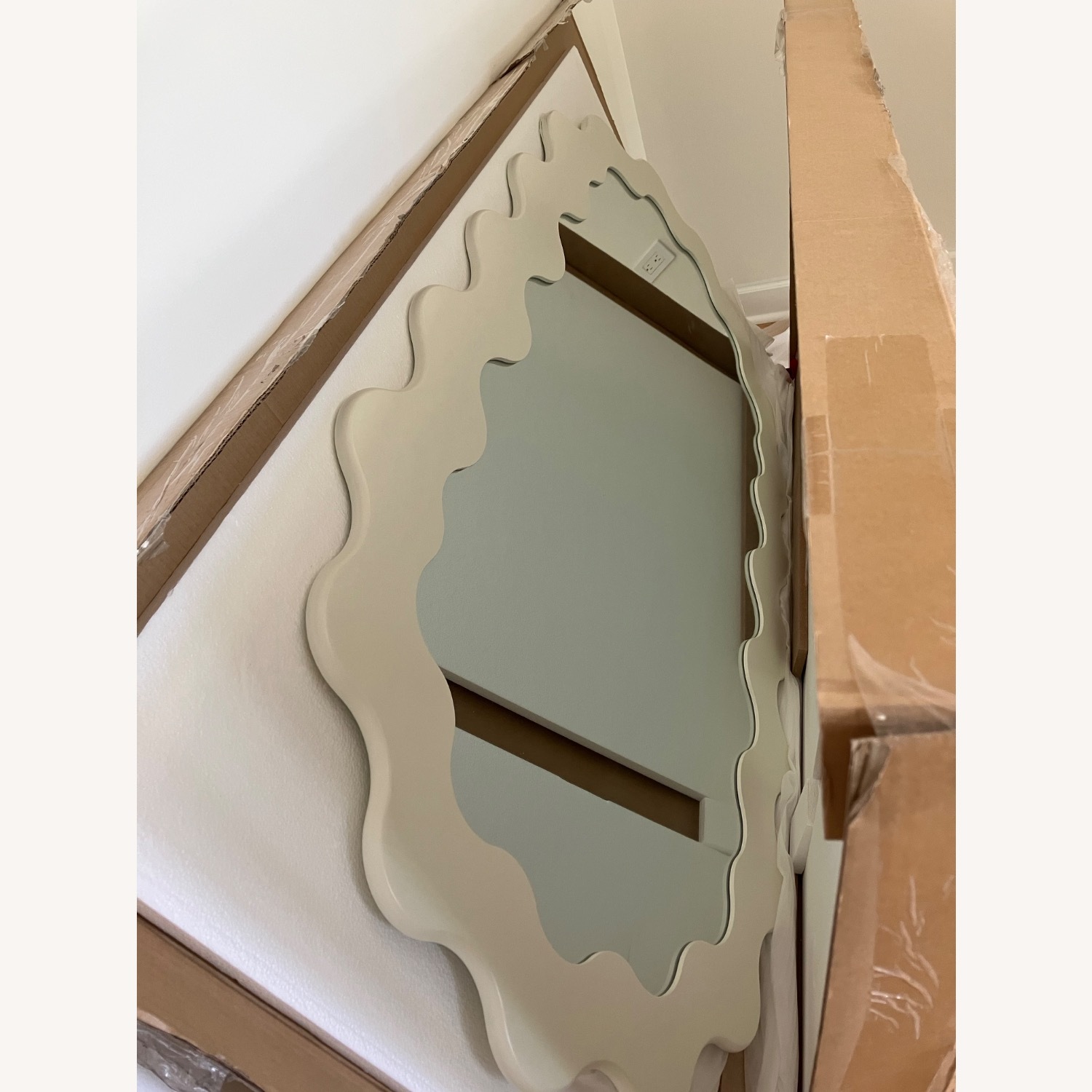 Urban Outfitters Roma Wavy Wall Mirror Floor  - image-4