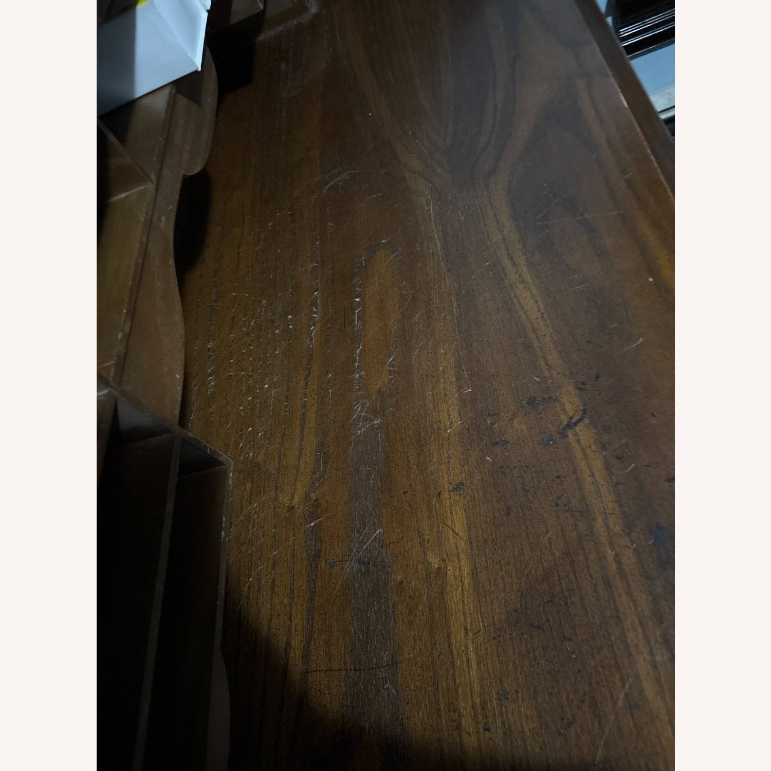 Antique Roll Top Desk - image-3