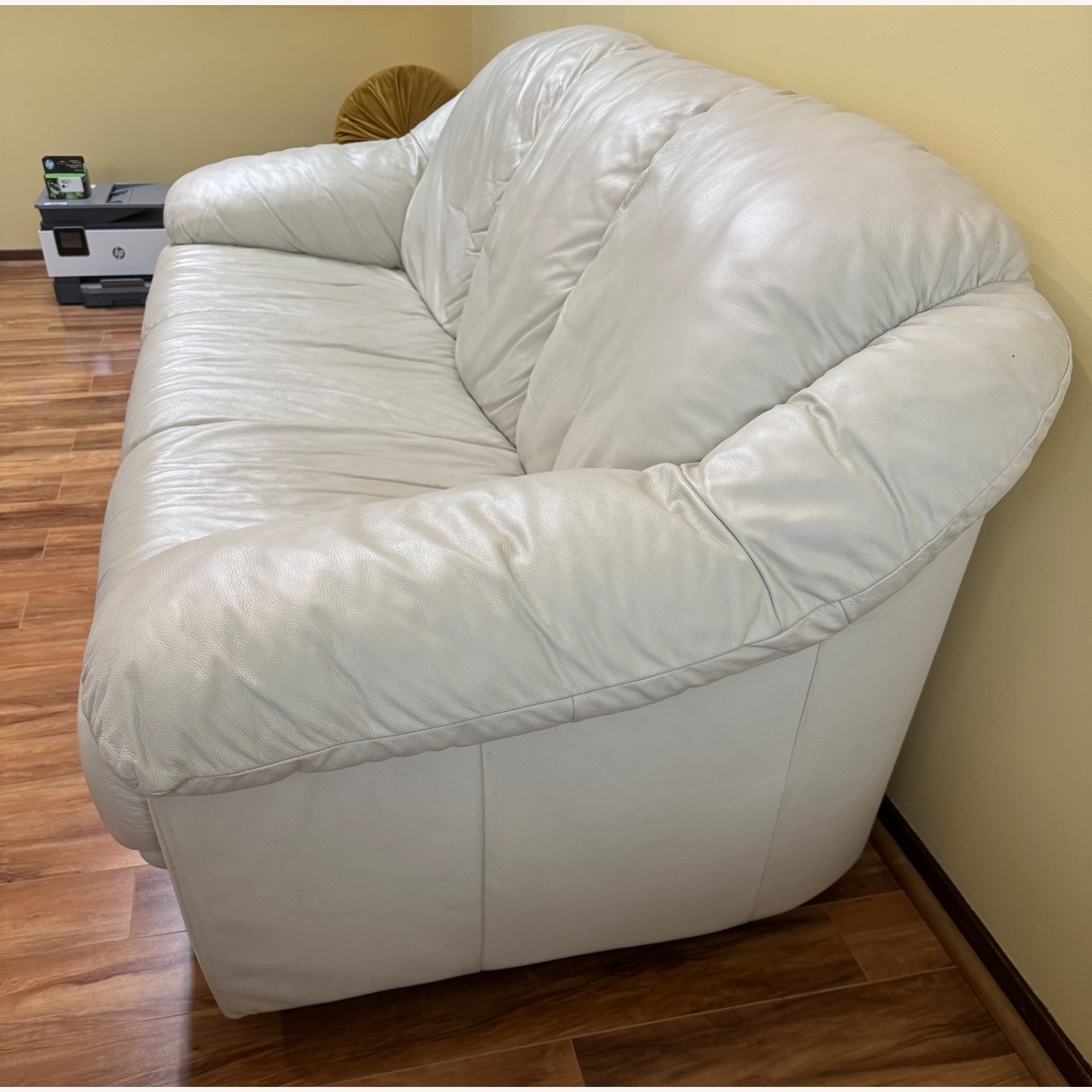 Vintage Leather Couch - image-10