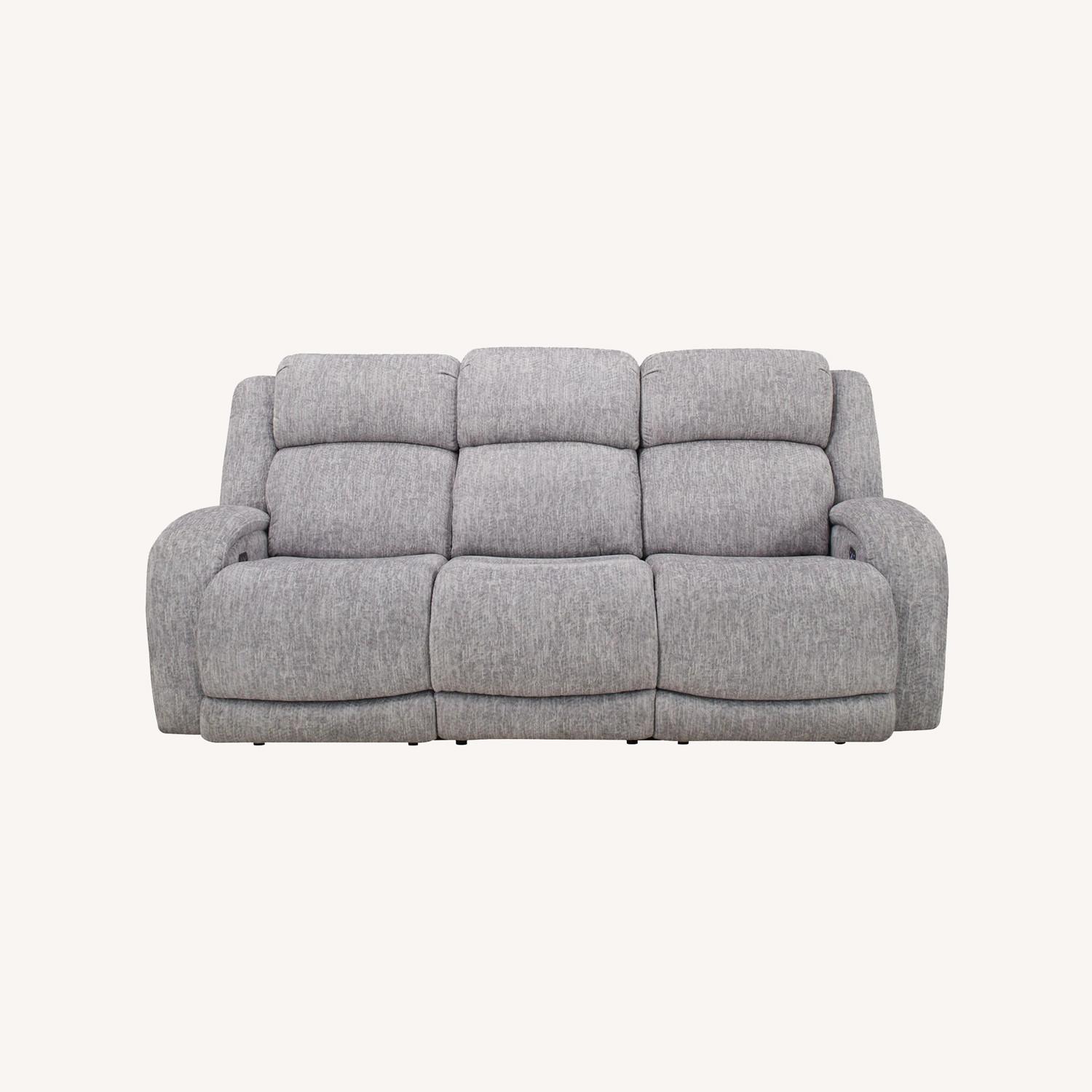 Zane Triple Power Sofa W Drop Down Table - image-0