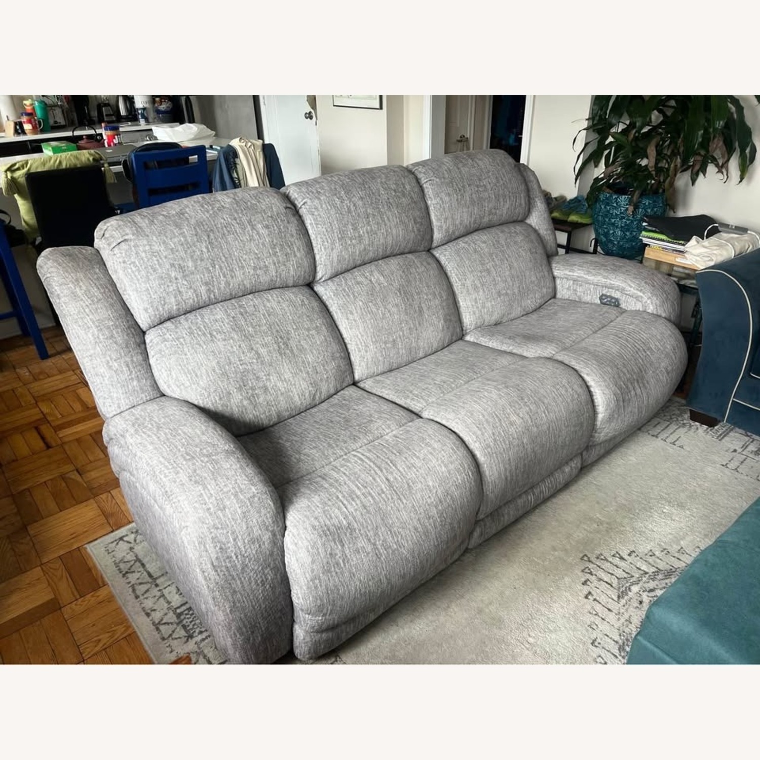 Zane Triple Power Sofa W Drop Down Table - image-1