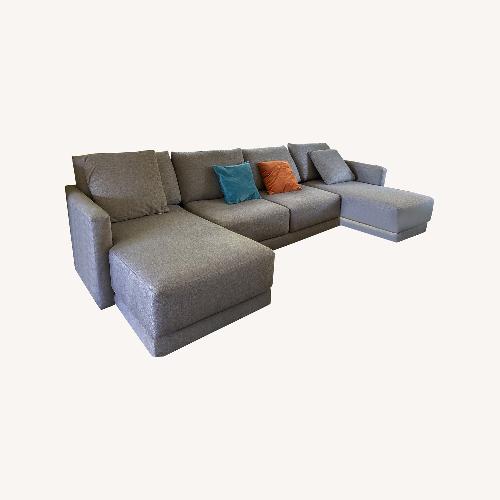 Used Crate & Barrel Gather Three Piece Sofa for sale on AptDeco
