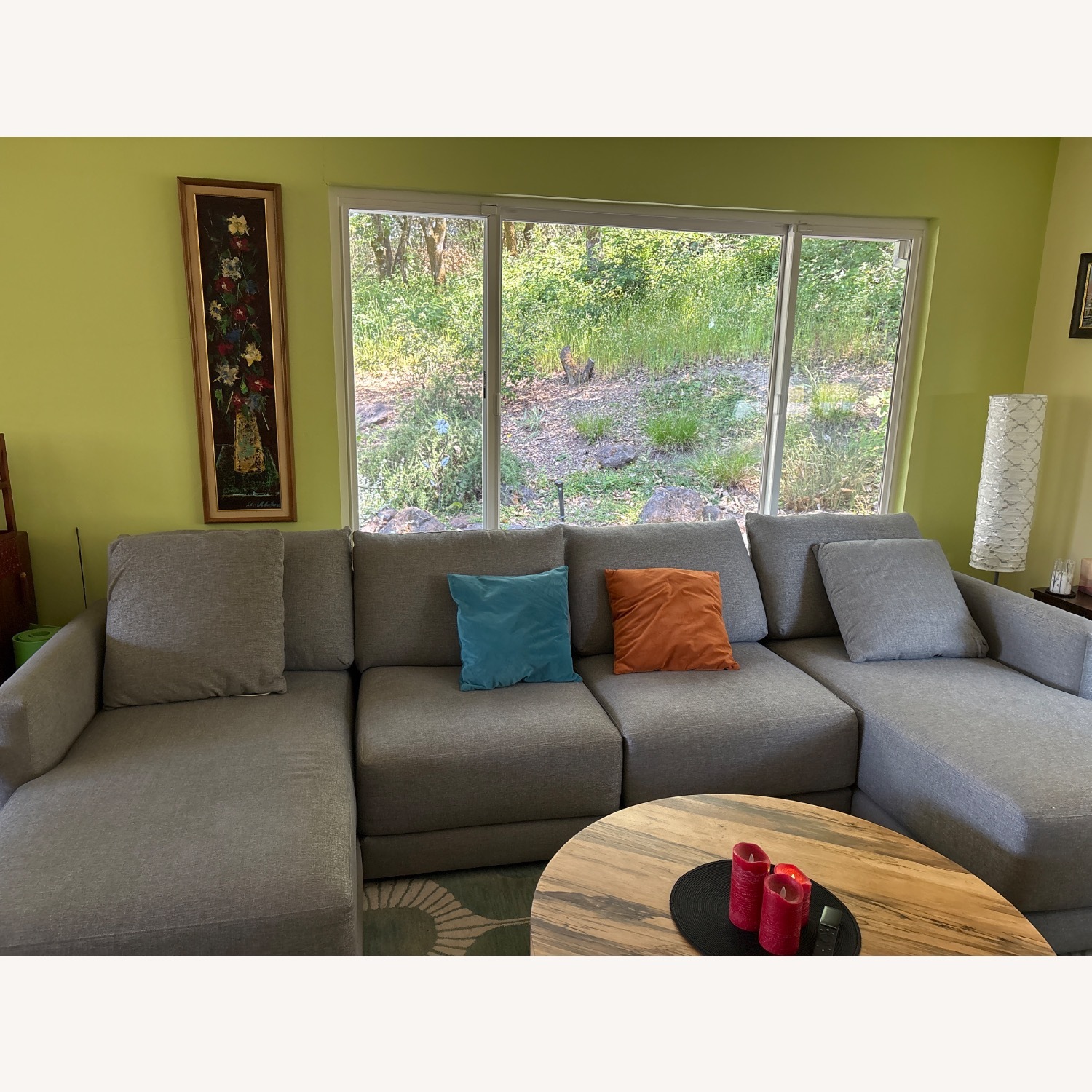 Crate & Barrel Gather Three Piece Sofa - image-2